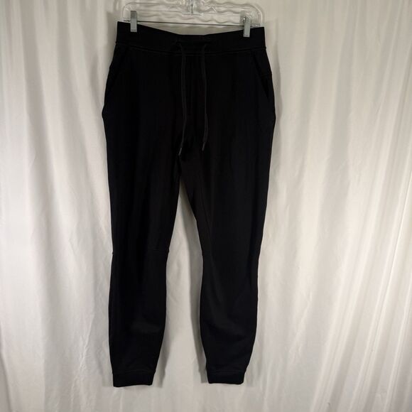 lululemon athletica Other - Lululemon Joggers Men's Medium Black Pockets Elastic Waist Pull On Drawstring